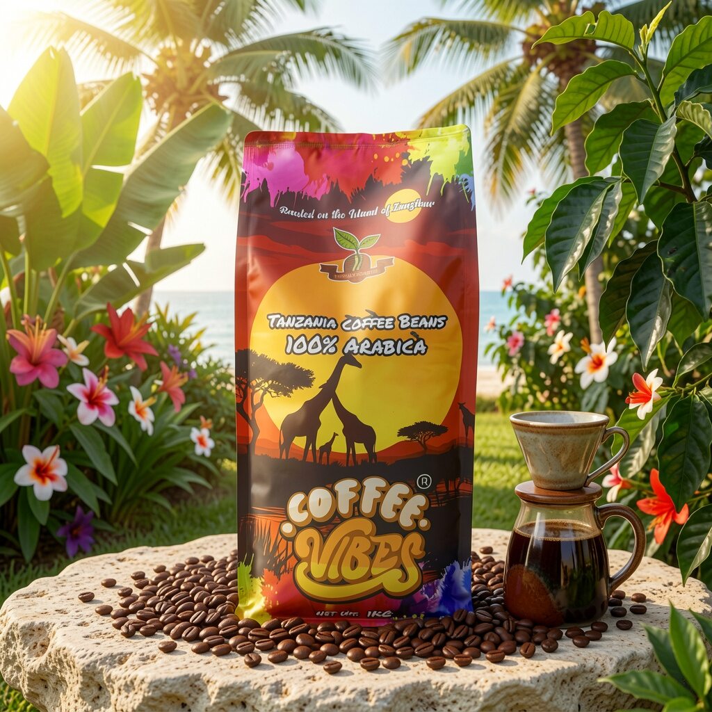 Coffee Vibes 1kg coffee — lifestyle scene
