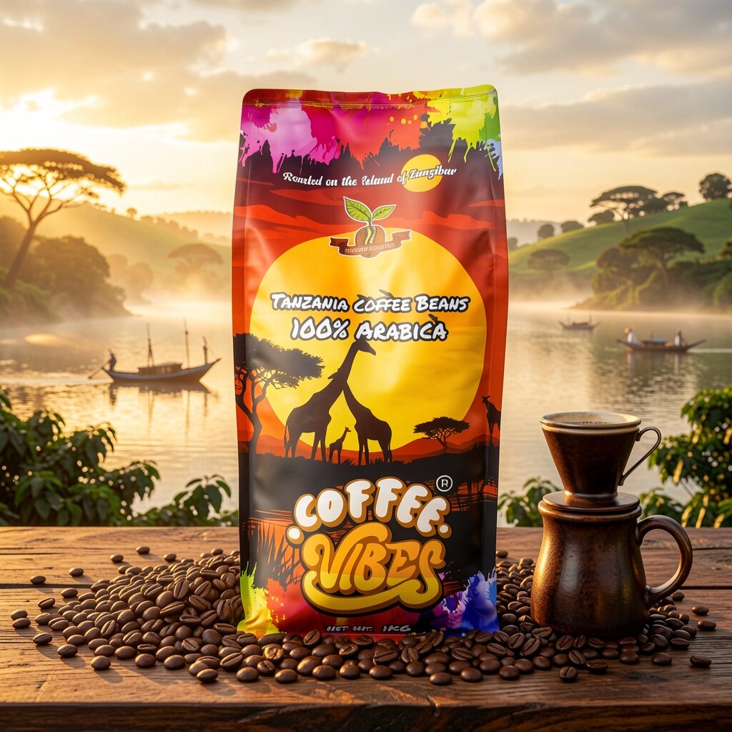 Coffee Vibes 1kg coffee — lifestyle scene