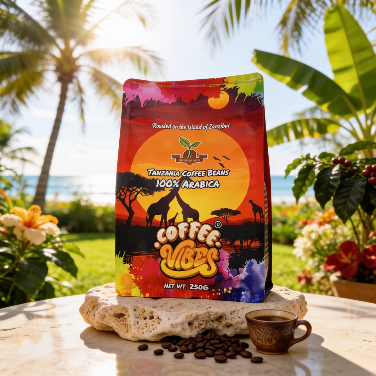 High-altitude Tanzanian Arabica