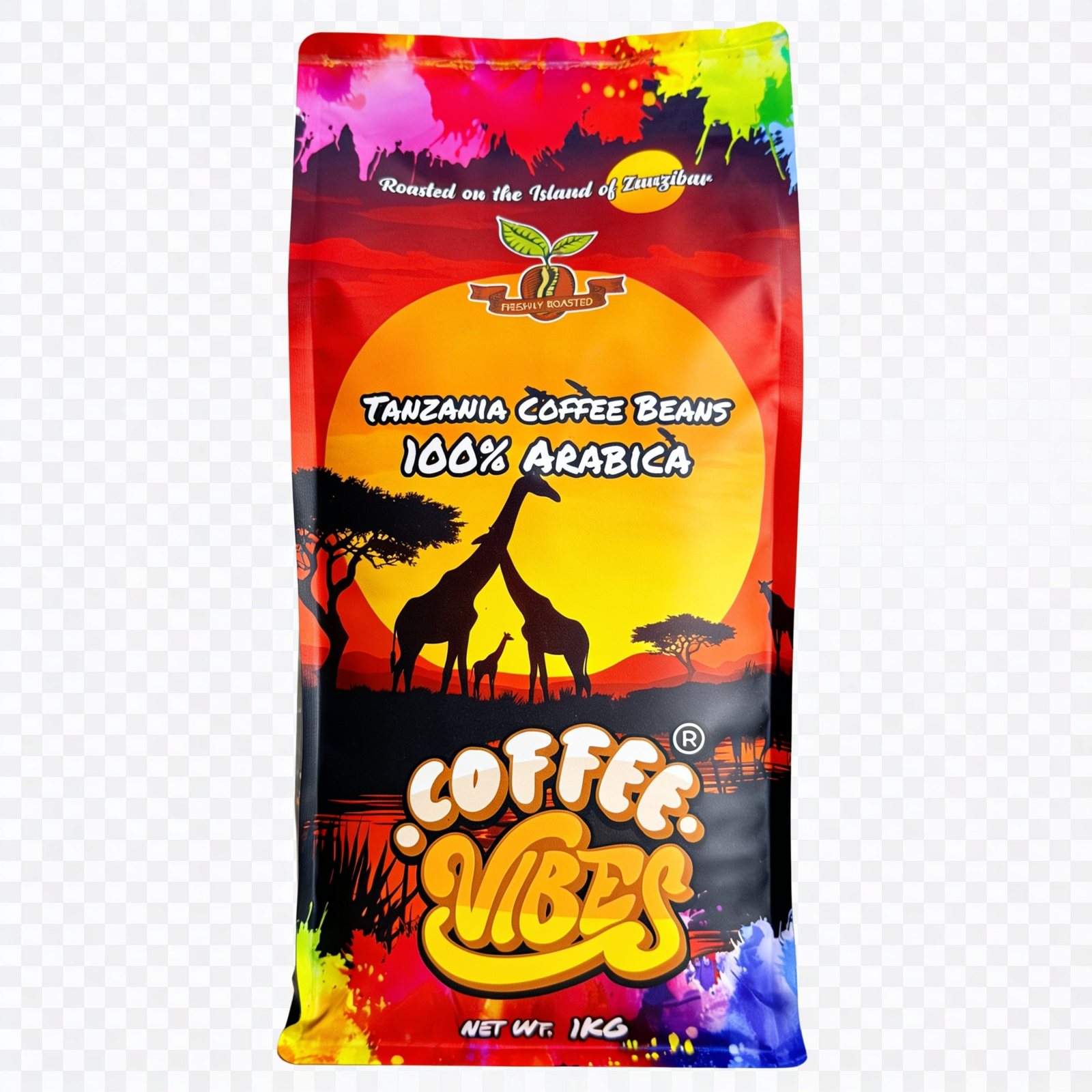 Coffee Vibes 1kg coffee — front