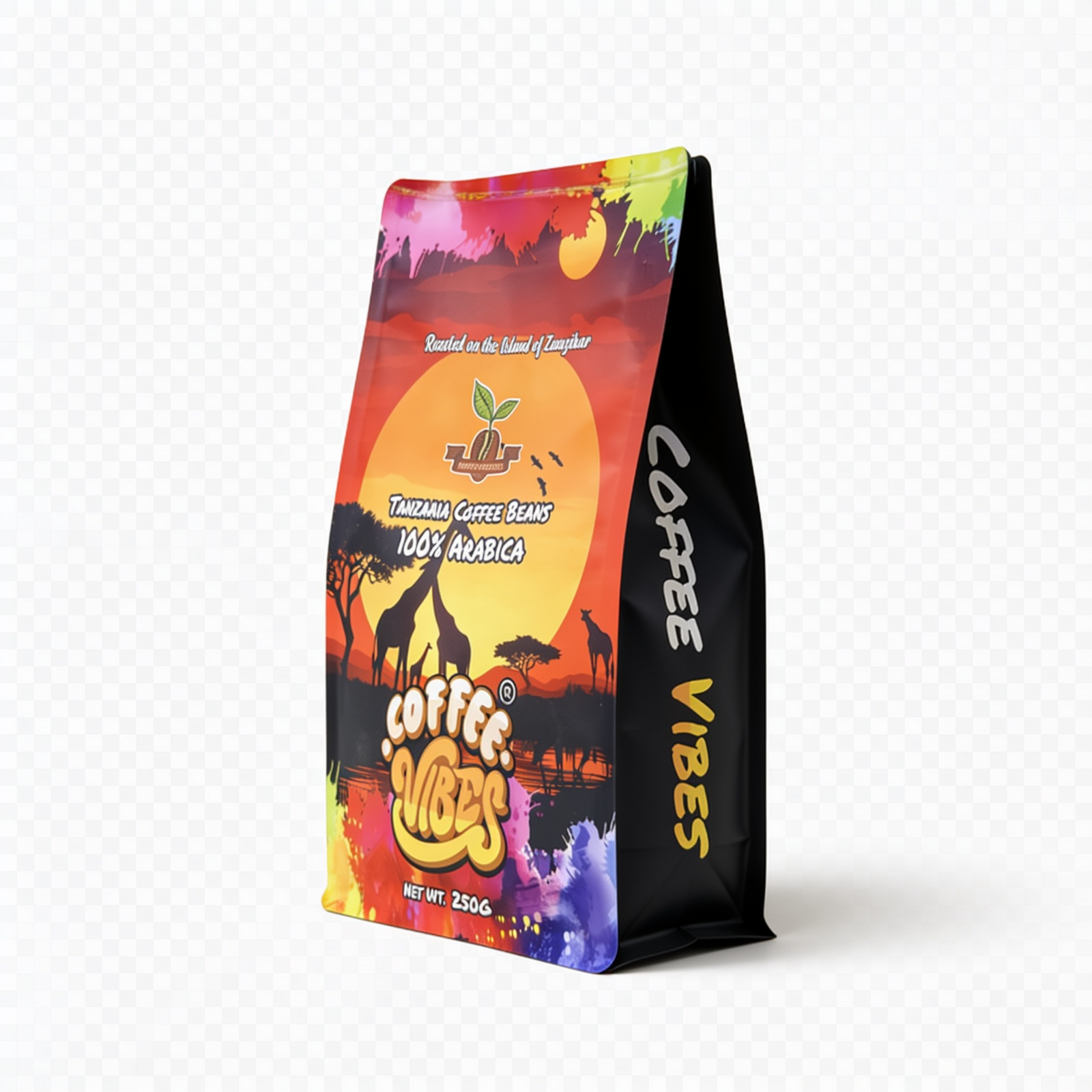 Coffee Vibes 250g coffee — right view